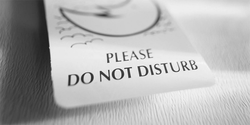 Не беспокоить