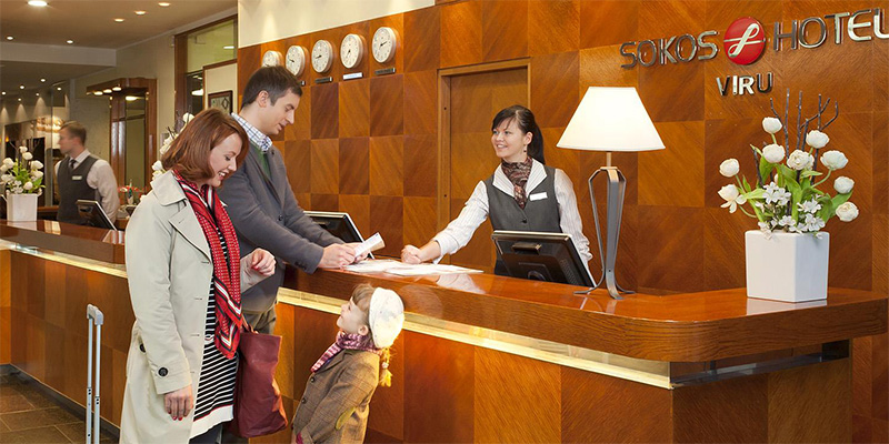 стойка регистрации