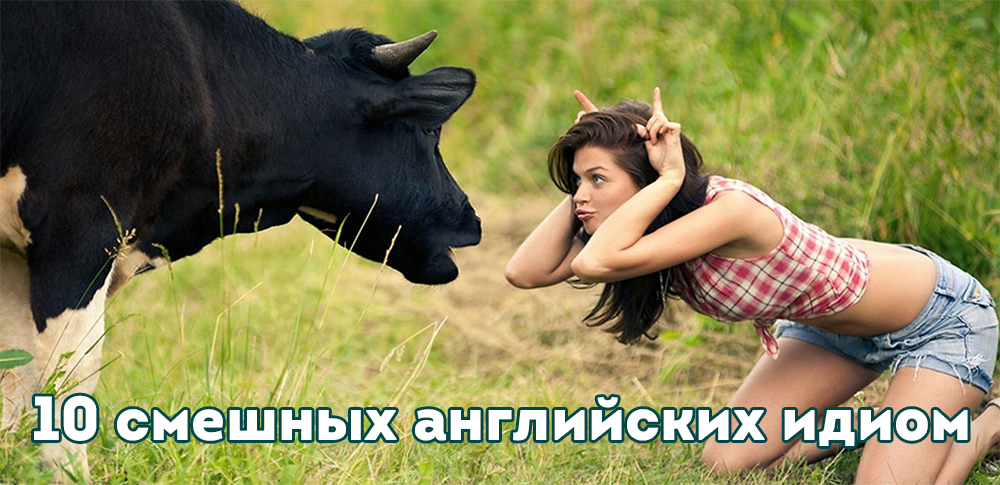 Таблица смешных английских идиом 